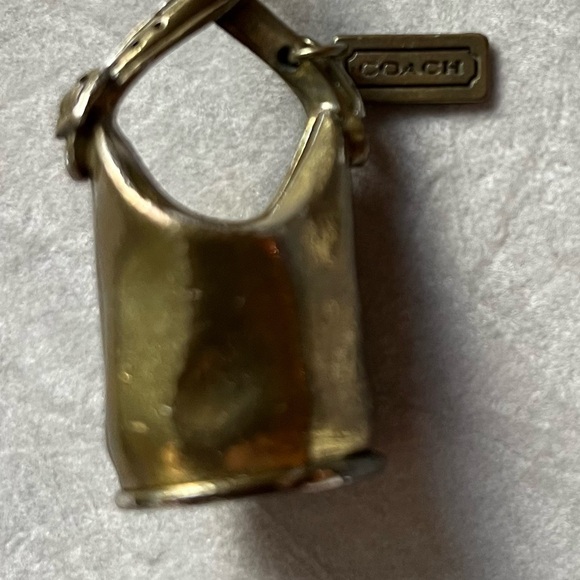 Vintage COACH duffle sac keychain. - Picture 7 of 7